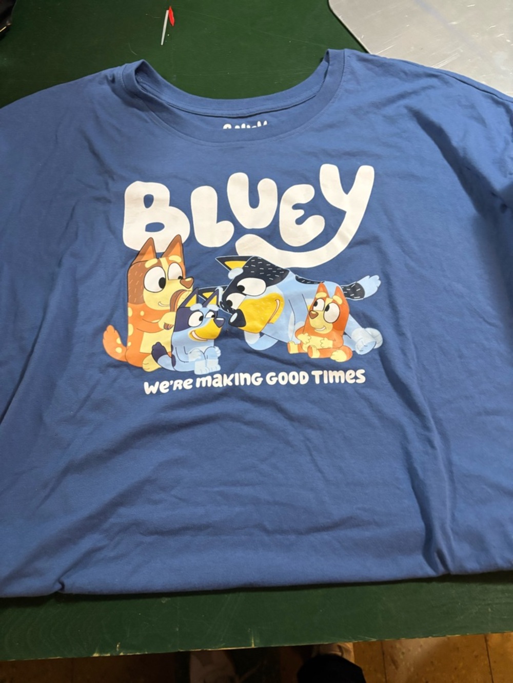 Bluey tshirt ladies xl